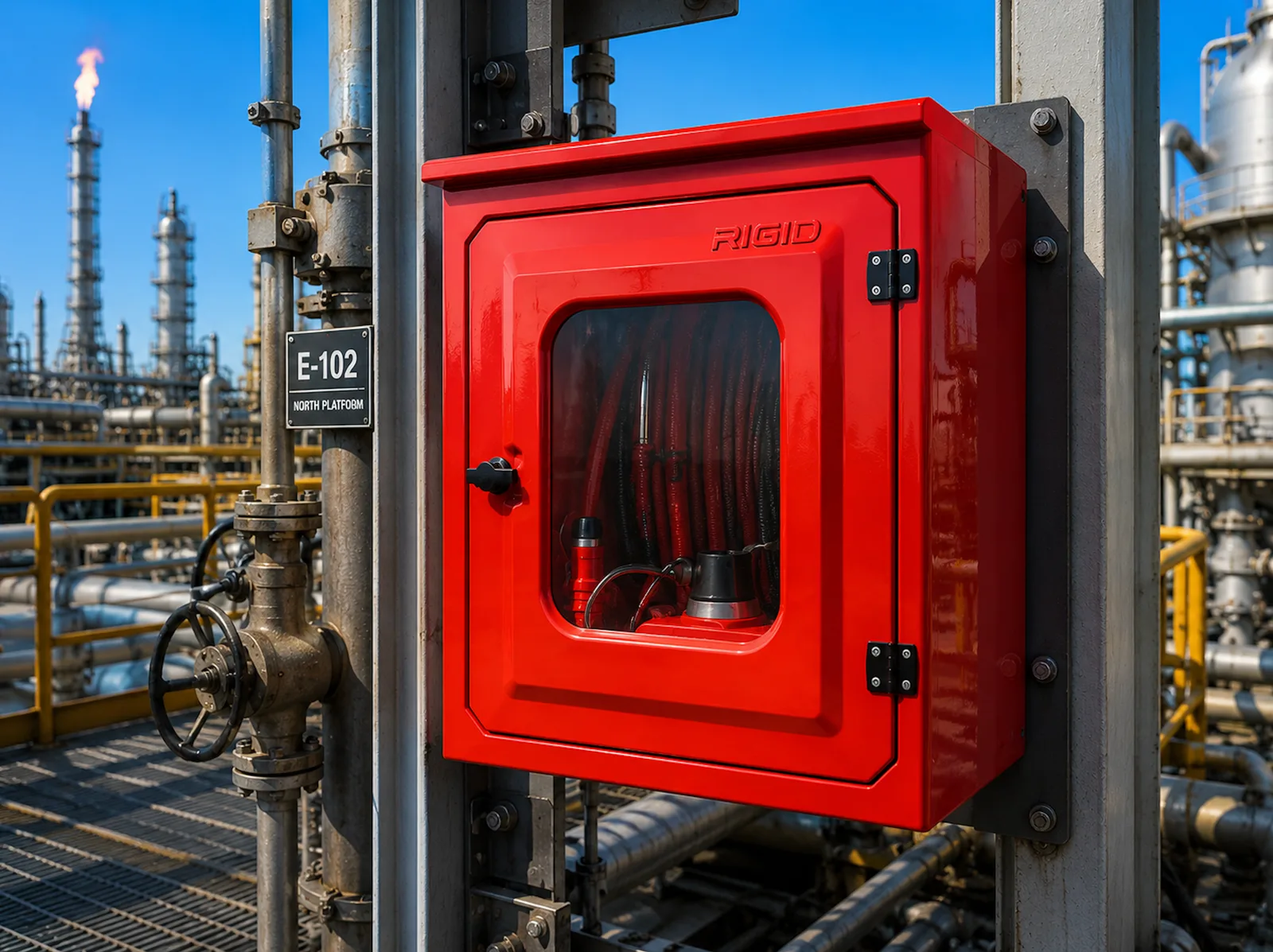 GRP Breeching Inlet Cabinets - GRP breeching inlet cabinets engineered for protecting breeching inlets and firefighting water supply connections in fire protection systems.