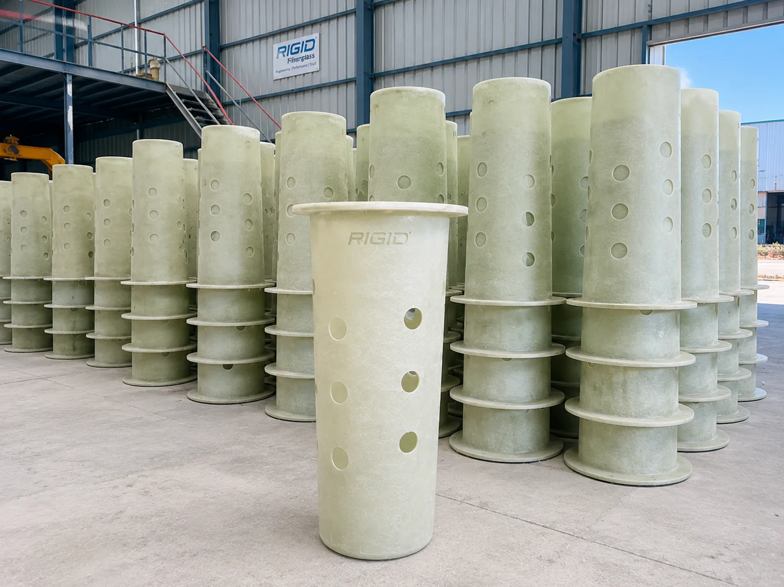 GRP Gully Baskets - heavy-duty GRP gully baskets designed for efficient debris collection and water flow control in stormwater drainage systems, roads, highways, and infrastructure projects.