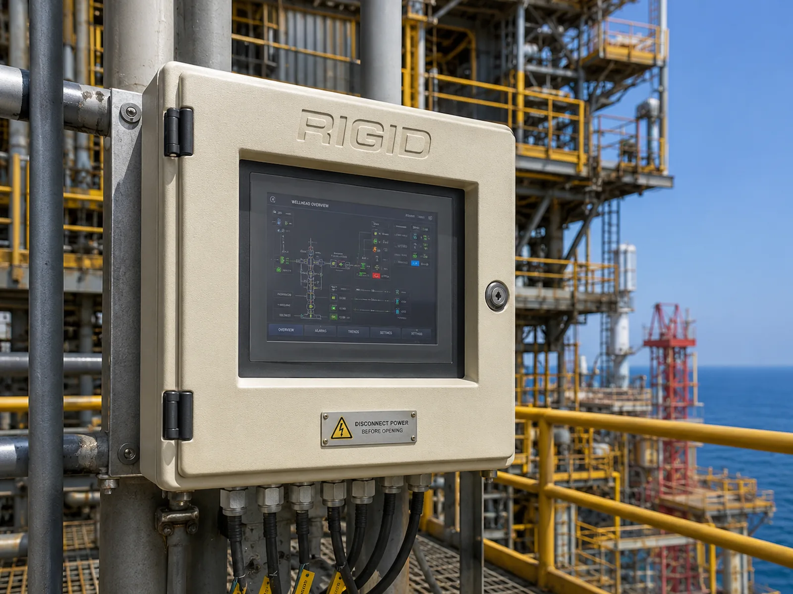 GRP HMI Enclosures - high-performance GRP HMI (Human Machine Interface) Enclosures designed to protect operator terminals, touchscreen displays, industrial PCs, control interfaces, and automation equipment operating in demanding industrial environments.