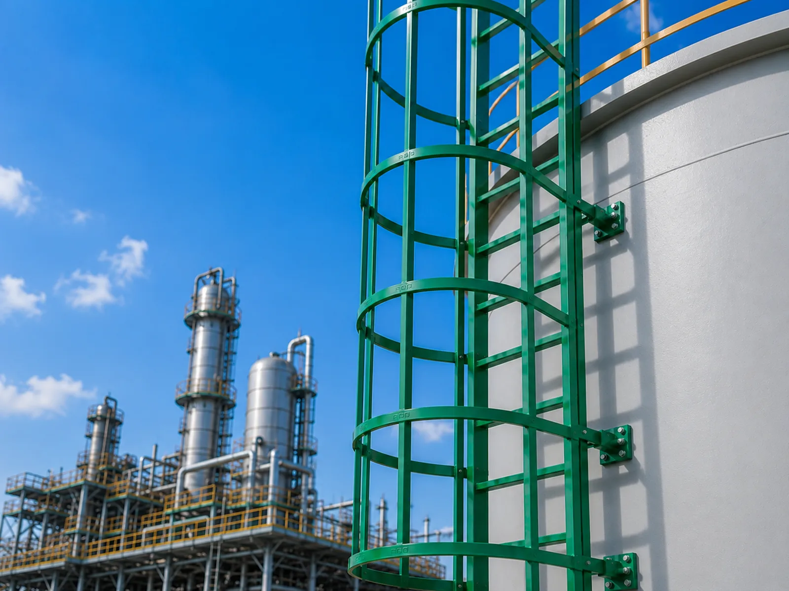 GRP Ladders - industrial-grade GRP ladders engineered for safe access to elevated structures, underground chambers, confined spaces, and utility infrastructure.