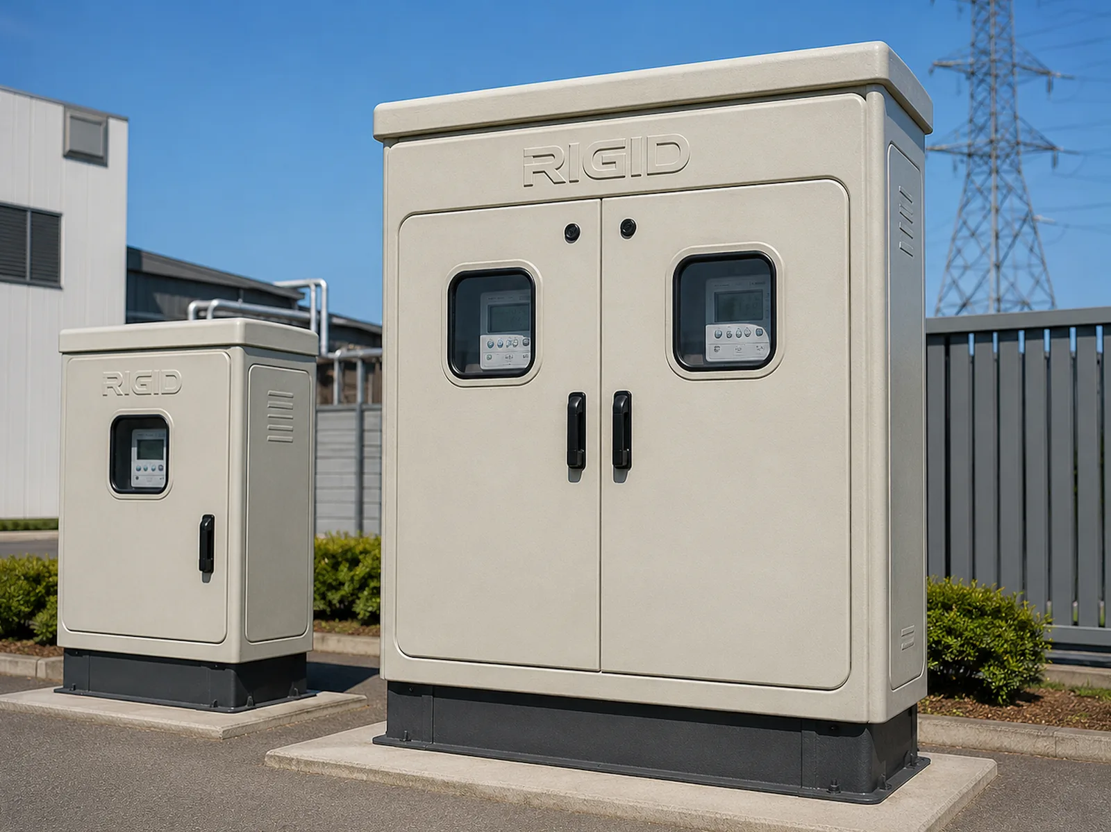 GRP Metering Cabinets - high-performance GRP Metering Cabinets designed to safely house electricity meters, water meters, gas meters, smart metering devices, energy monitoring systems, and associated communication equipment.