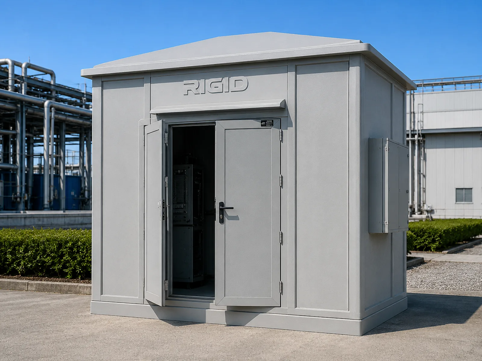 GRP Outdoor Kiosks - heavy-duty GRP Outdoor Kiosks engineered for housing electrical, instrumentation, telecommunication, and automation equipment in harsh outdoor environments.