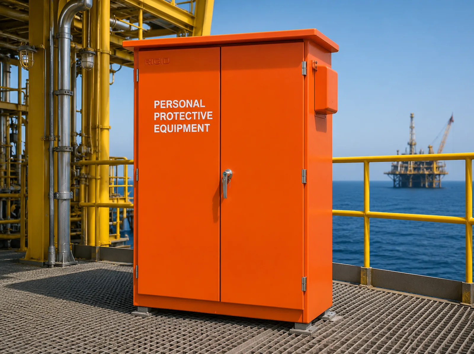 GRP PPE Cabinets - GRP PPE cabinets engineered for organized and weatherproof storage of personal protective equipment in industrial, offshore, and infrastructure environments.
