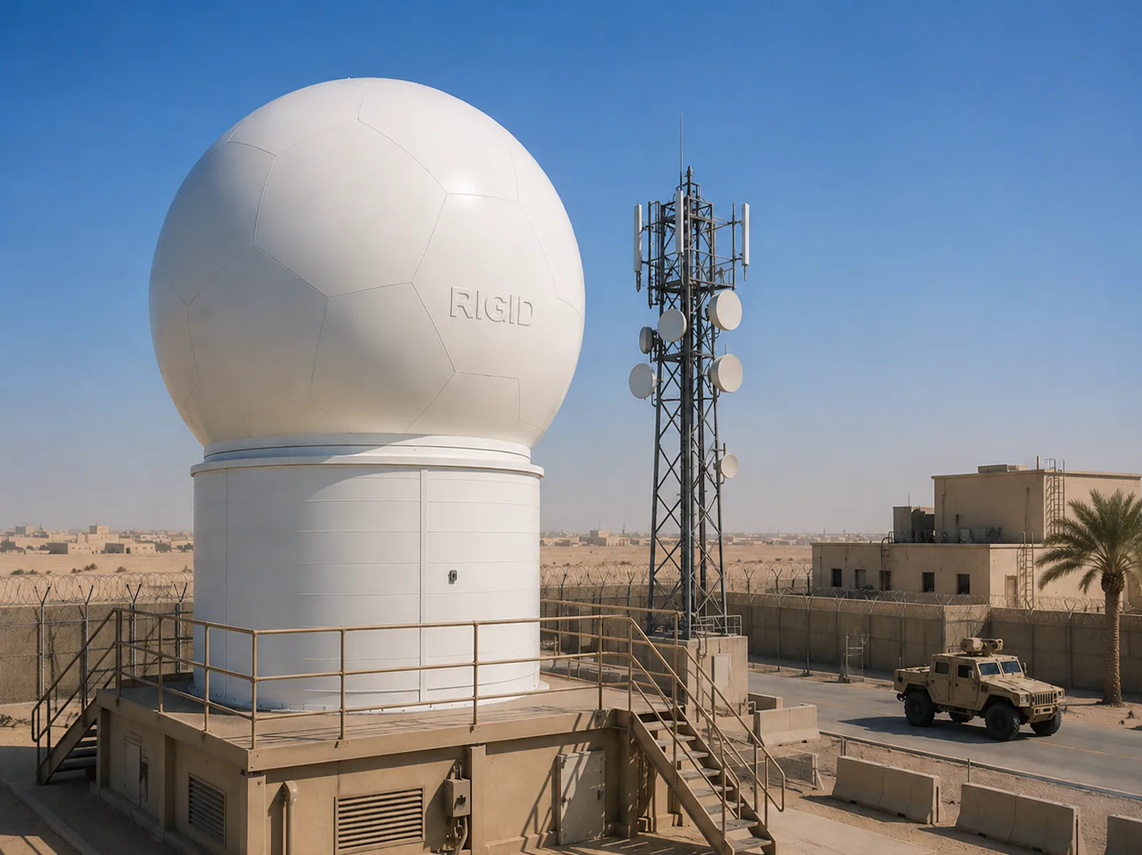 GRP Radar Domes (Radomes) - GRP Radar Domes (Radomes) for defence, security, and homeland protection projects in Qatar. Contact us for availability.