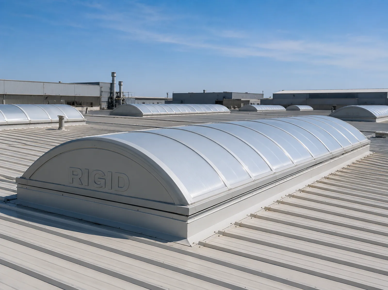GRP Skylights - durable GRP skylights designed to maximize natural daylight while maintaining excellent thermal insulation and weatherproof performance.