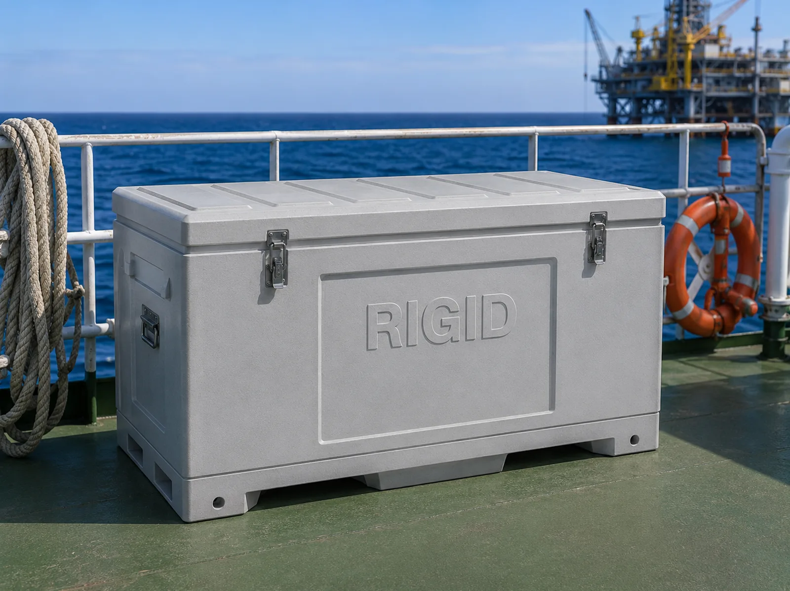 GRP Utility Chests - rugged GRP Utility Chests designed for the secure storage and protection of tools, safety equipment, operational supplies, maintenance materials, and mission-critical assets in marine, offshore, industrial, and outdoor environments.