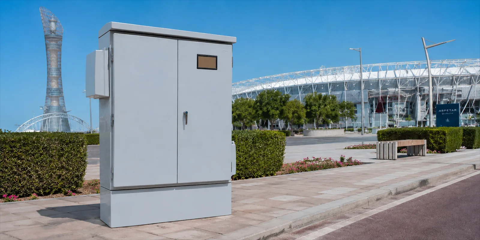GRP Enclosures for Aspire Zone Foundation
